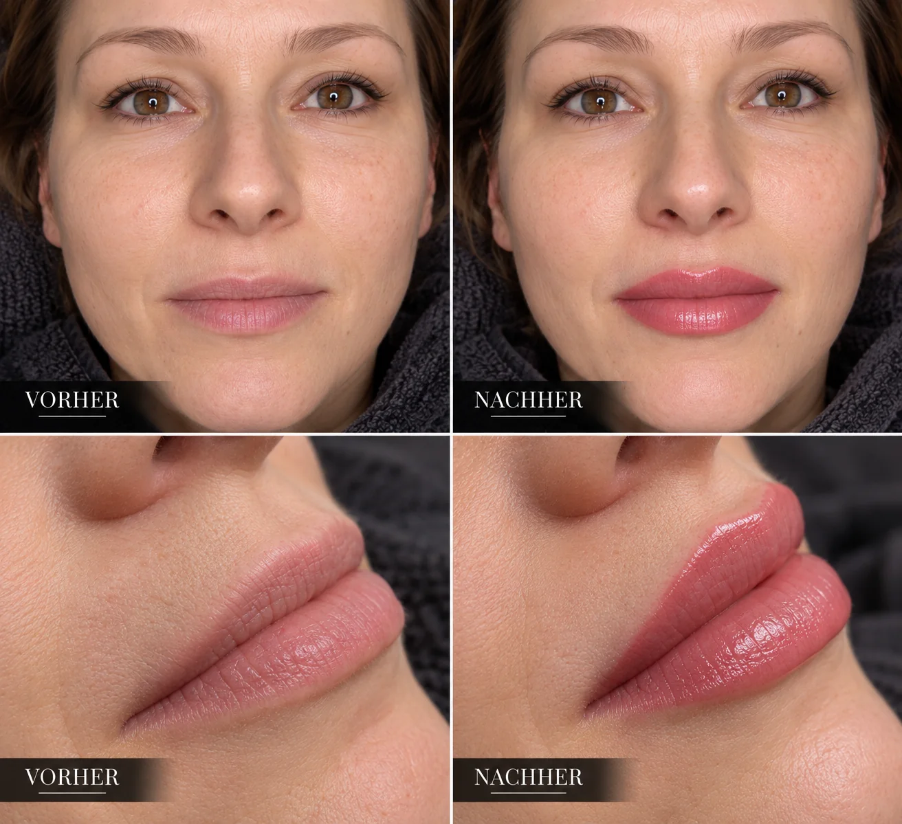 Detailaufnahme Aquarell Lips, bereitgestelltes Portfolio